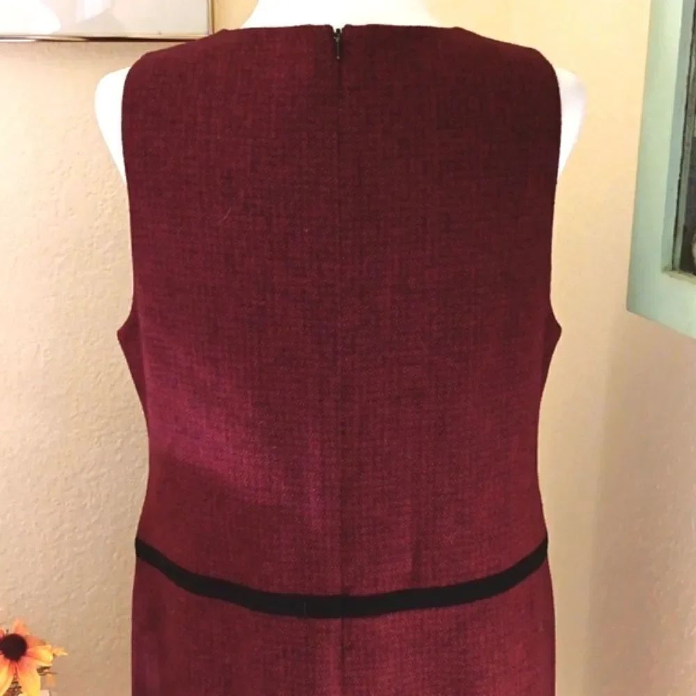Talbots Wool Blend Sheath Dress - Picture 7 of 13